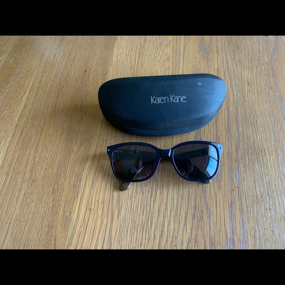 Karen Kane sunglasses with case